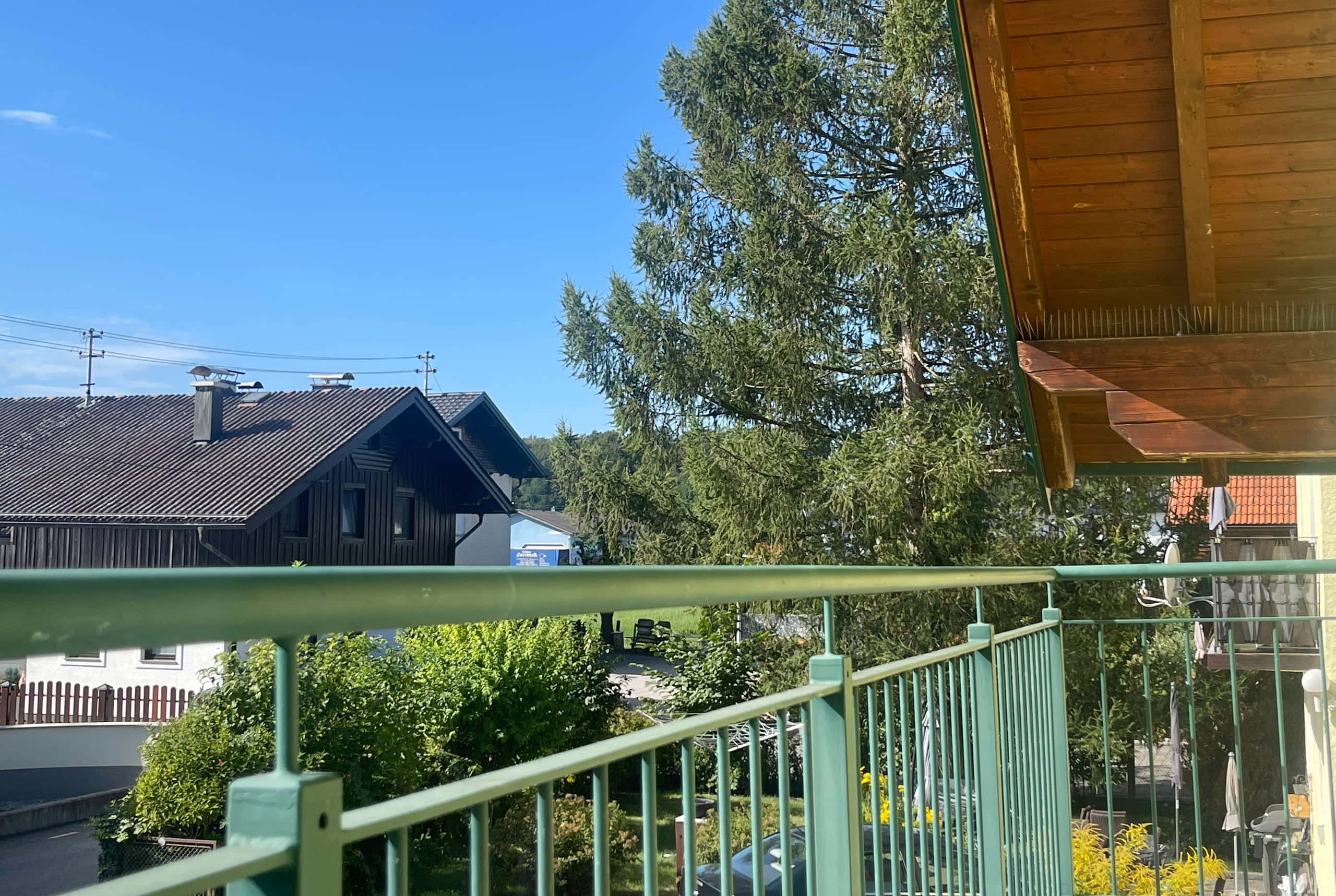 Etage kaufen in Munderfing — Blick vom Balkon