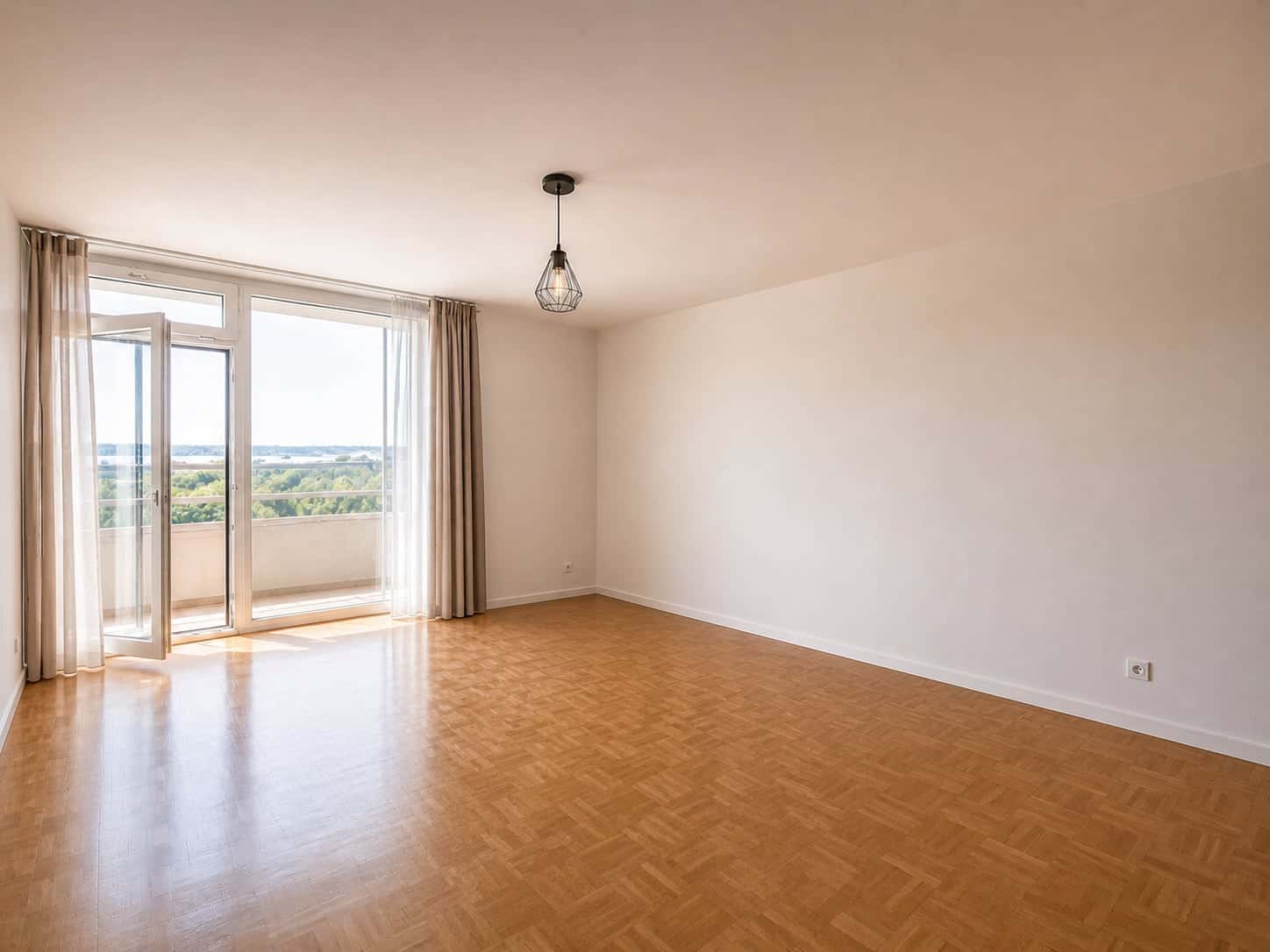 Wohnzimmer (KI Leer)