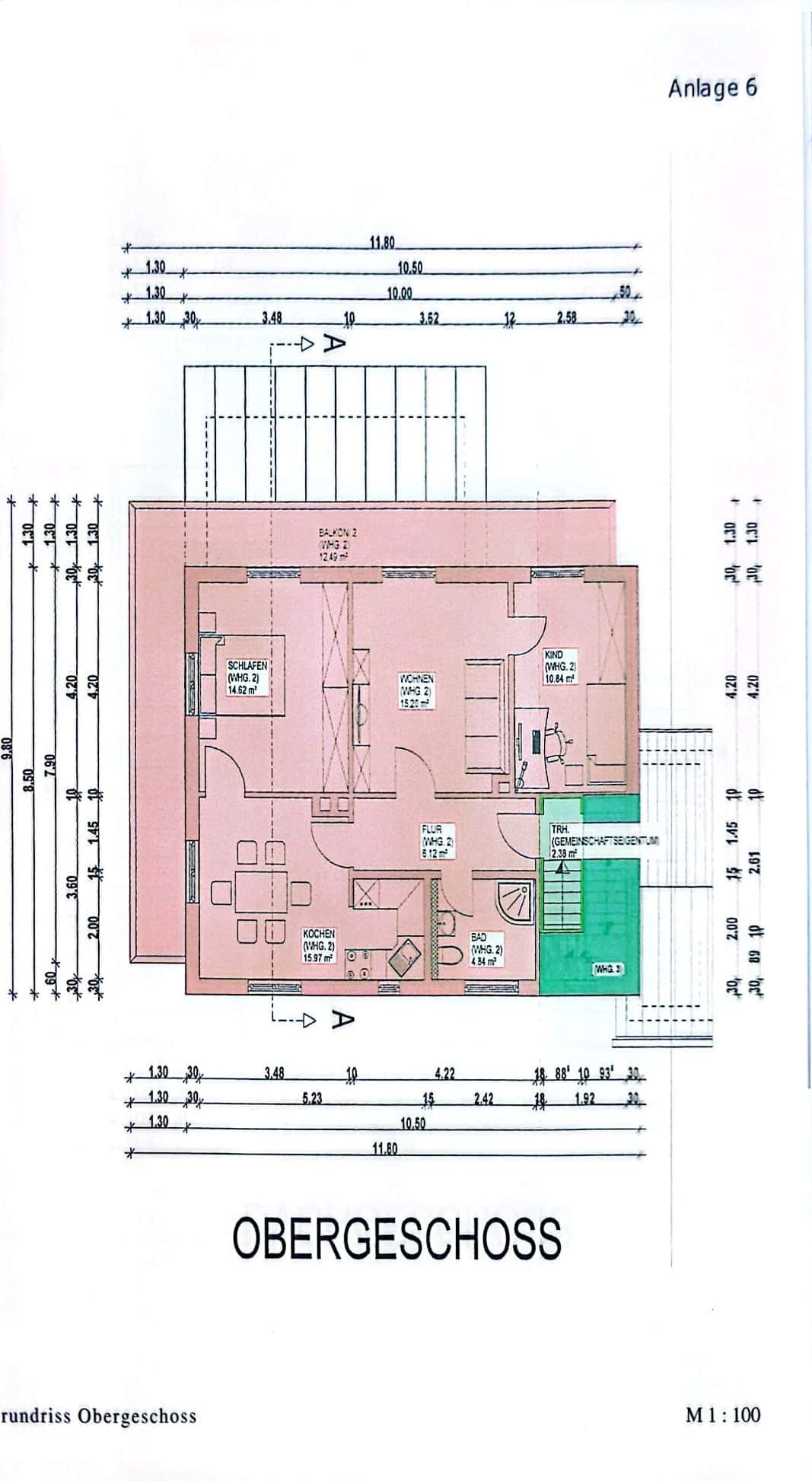 Grundriss Wohnung
