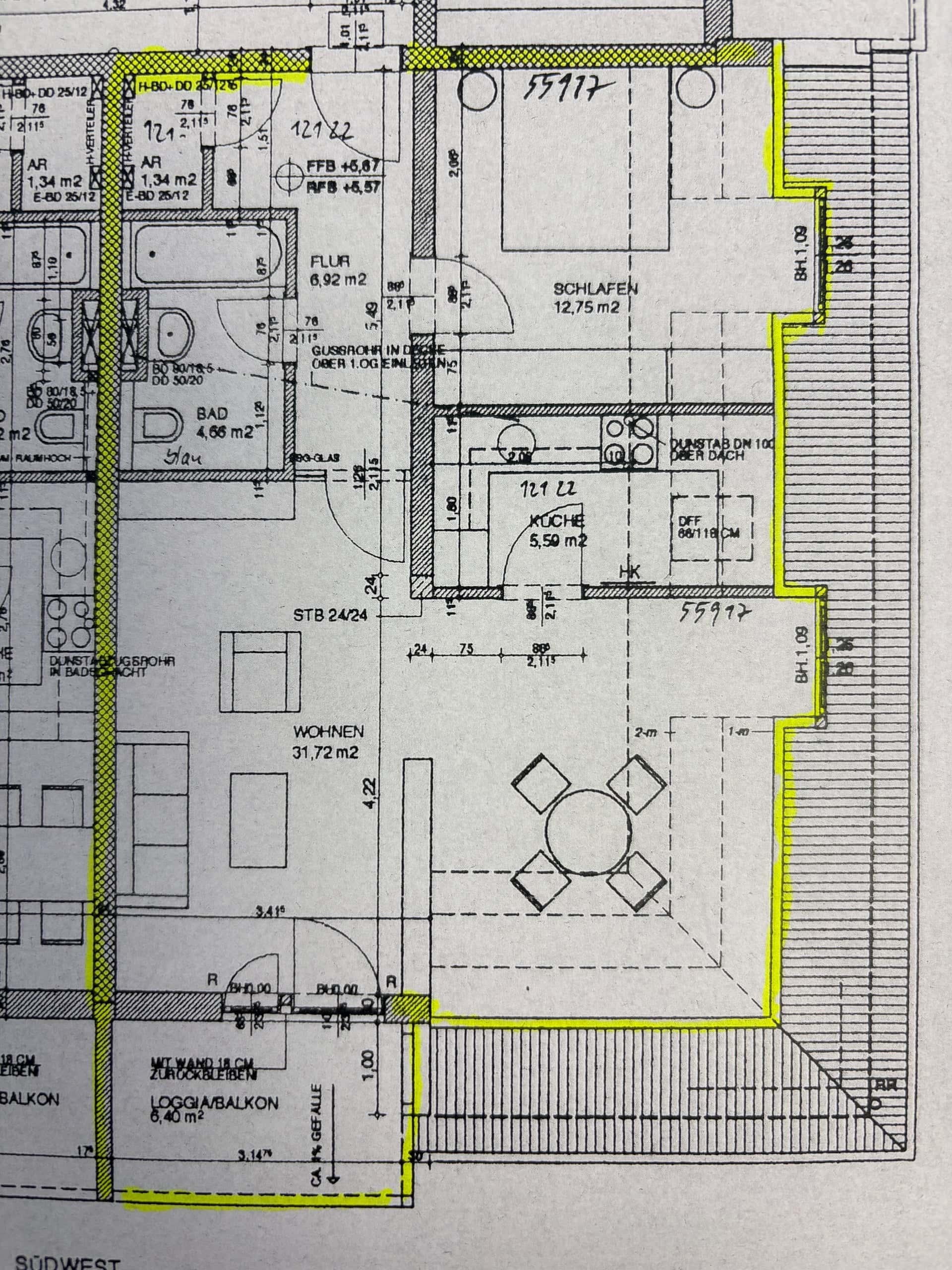 Etage kaufen in Freilassing — Grundriss