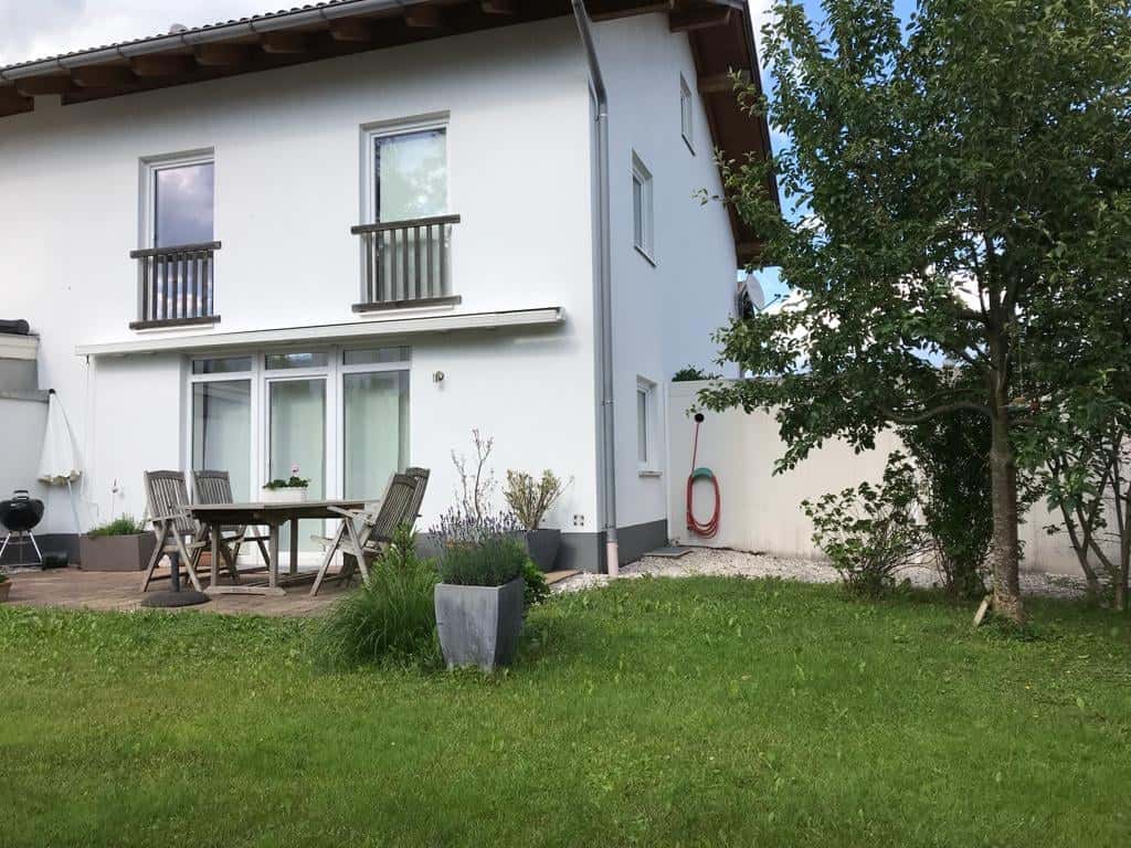 Blick vom Garten